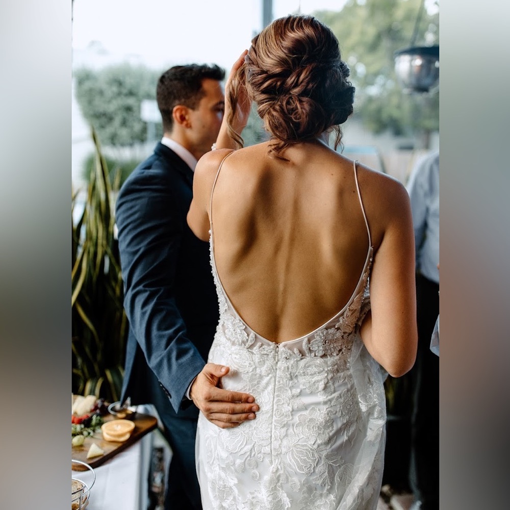 Spectacular Italian designer bride dress!